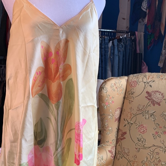 Floral slip dress - spring and summer dress - Picture 3 of 6